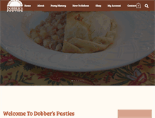Tablet Screenshot of dobberspasties.com